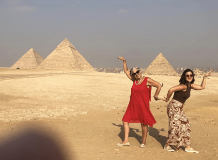 رحلة بيتش باجى فى مصر فى منطقة الأهرامات