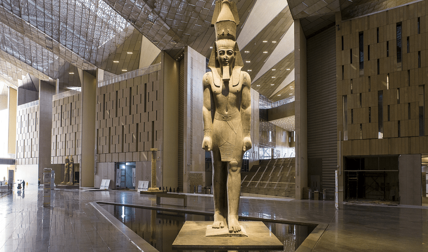 The Grand Egyptian Museum In Cairo  The Grand Egyptian Museum In Cairo