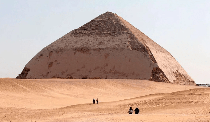 Dahshur Bent pyramid of king Snefru Dahshur Bent pyramid of king Snefru