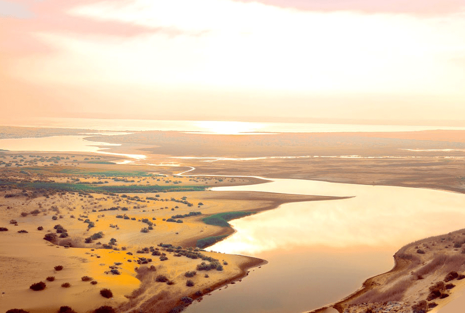 Il lago magico all' oasi del Fayoum Il lago magico all' oasi del Fayoum