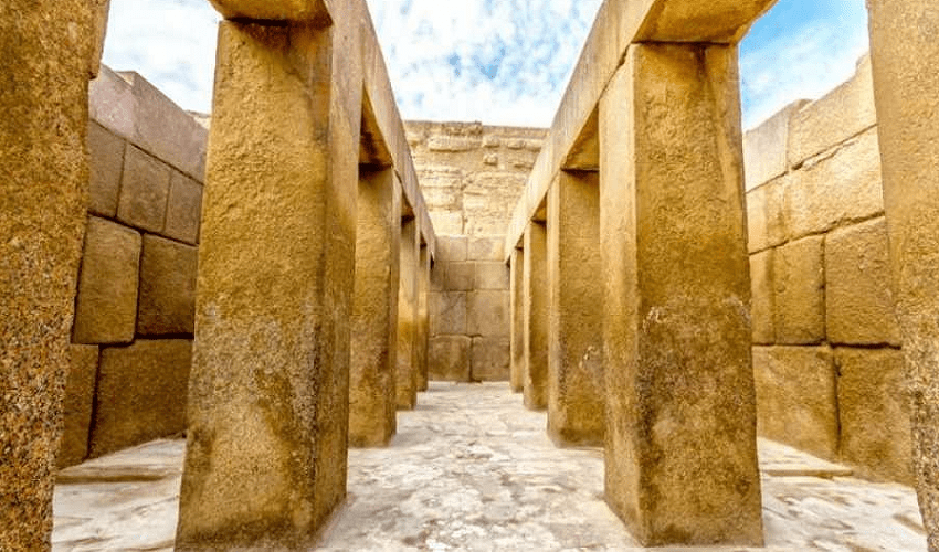 Giza pyramids and the valley temple Cairo top attractions