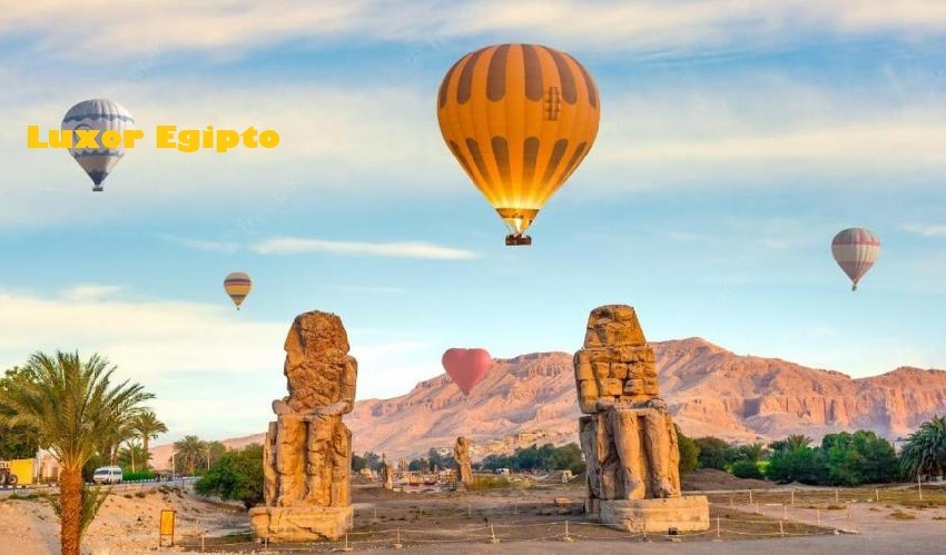 Luxor colosos de Memnon Viaje a Egipto y Jordania con Crucero en El Nilo