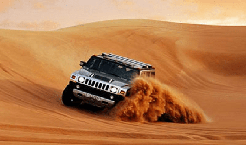 Safari en el Desierto en Emiratos por Hummer