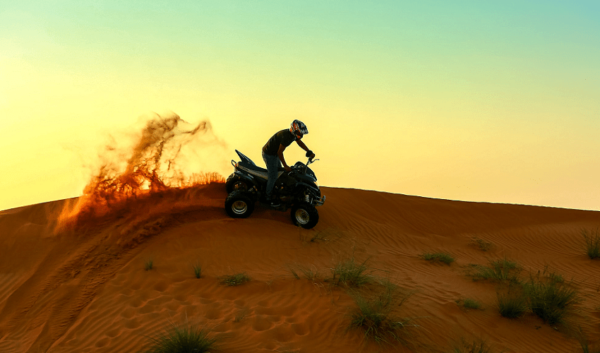 Ciclismo Safari en el Desierto de Dubai