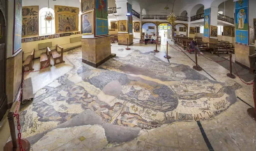 Madaba Jordania Madaba, Nebo Tour desde Amman