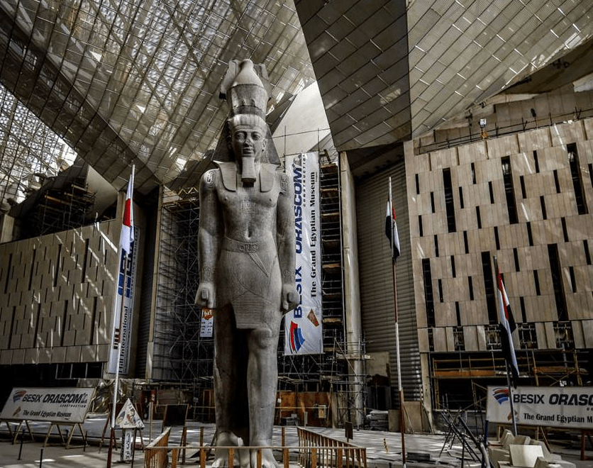 The Grand Egyptian Museum In Cairo  The Grand Egyptian Museum In Cairo