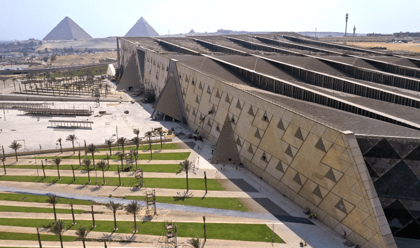 The Grand Egyptian Museum In Cairo  The Grand Egyptian Museum In Cairo