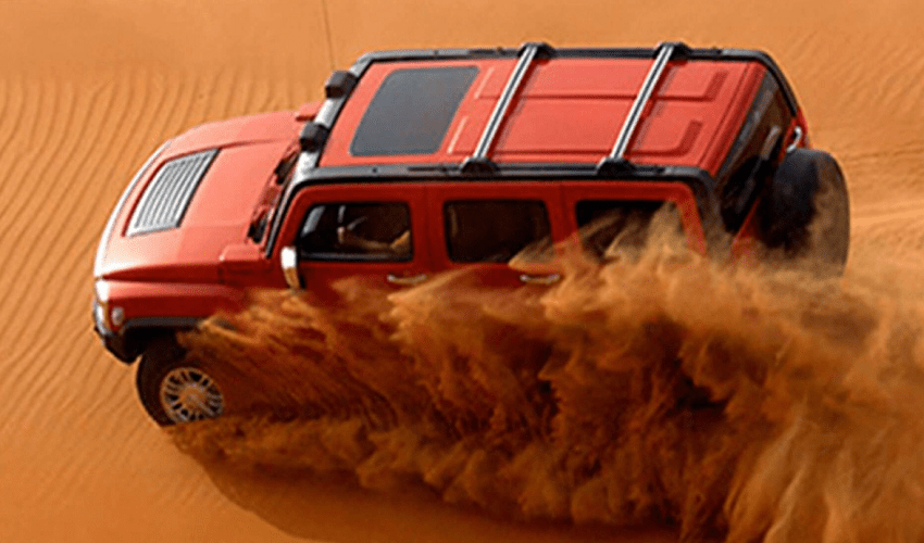 Safari en el Desierto en Emiratos por Hummer