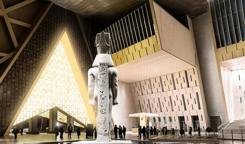 The Grand Egyptian Museum In Cairo  The Grand Egyptian Museum In Cairo