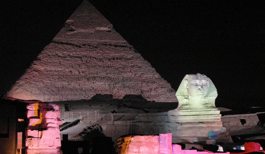 Espectaculo de Luz y Sonido en las Piramides