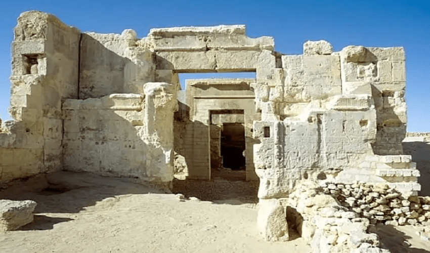 Alexander the great temple in Siwa oasis Egypt