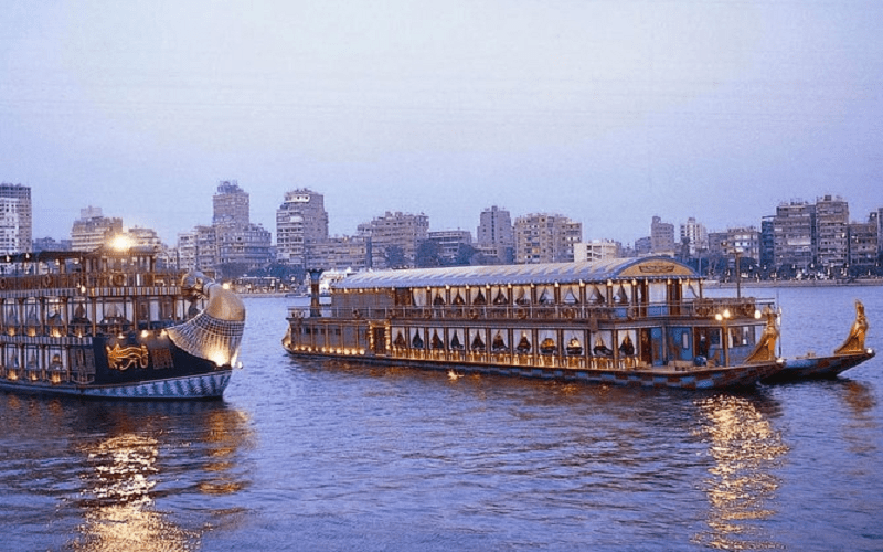 Viaggio pasqua al Cairo, Cena sul Nilo al Cairo