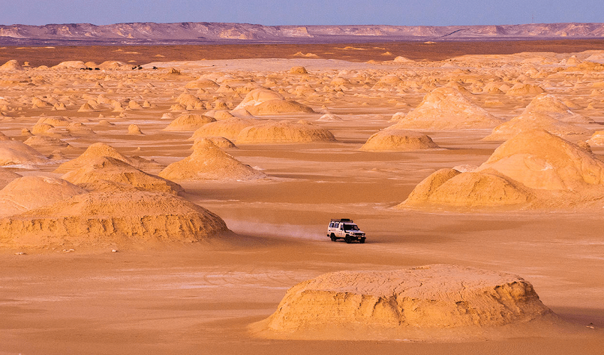 The White Desert Of Egypt