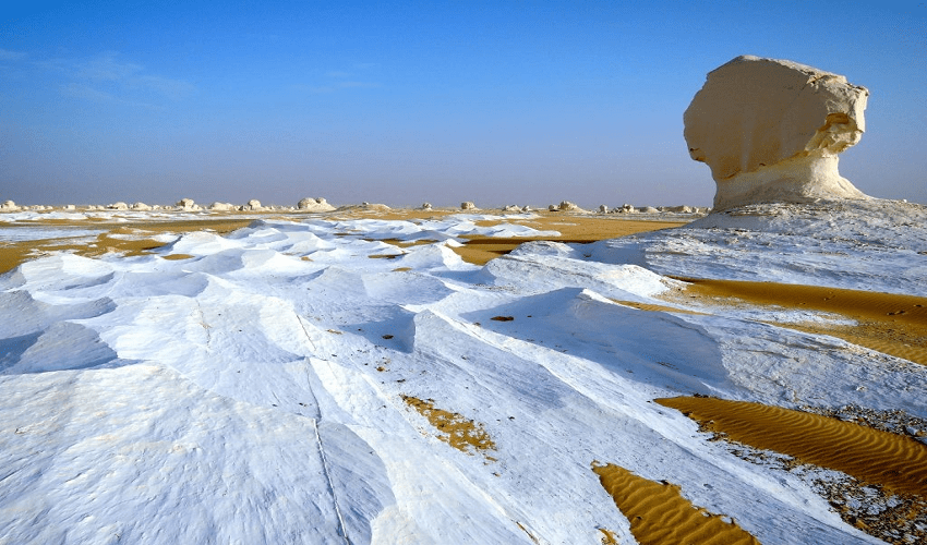 The White Desert Of Egypt