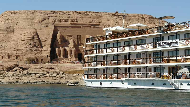 Ms Eugenie Lake Nasser cruise Aswan Abu Simbel