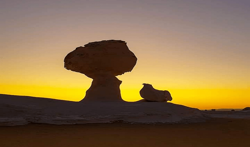 The White Desert Of Egypt