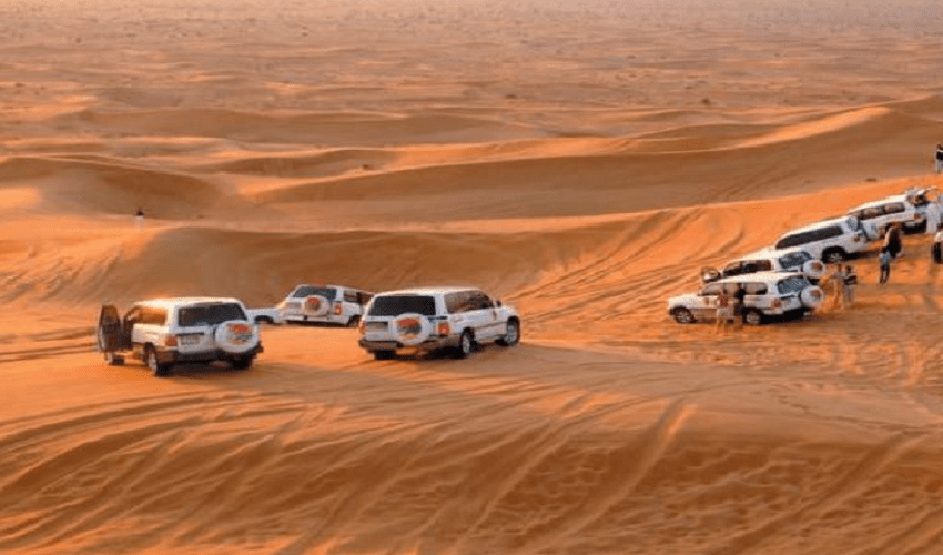 Safari en el Desierto en Emiratos por Hummer