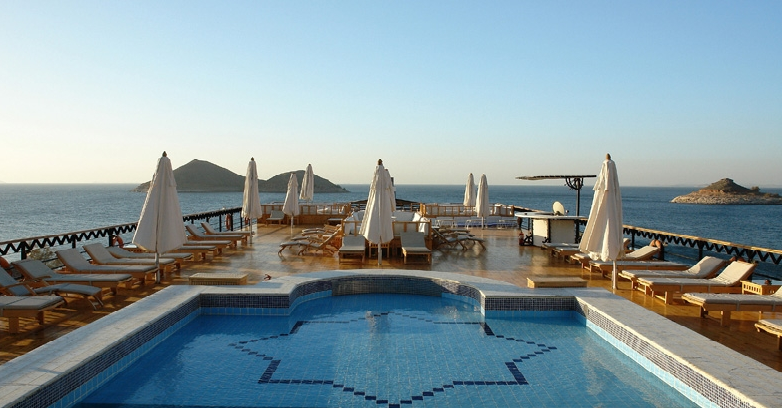 Ms Eugenie Lake Nasser cruise Aswan Abu Simbel