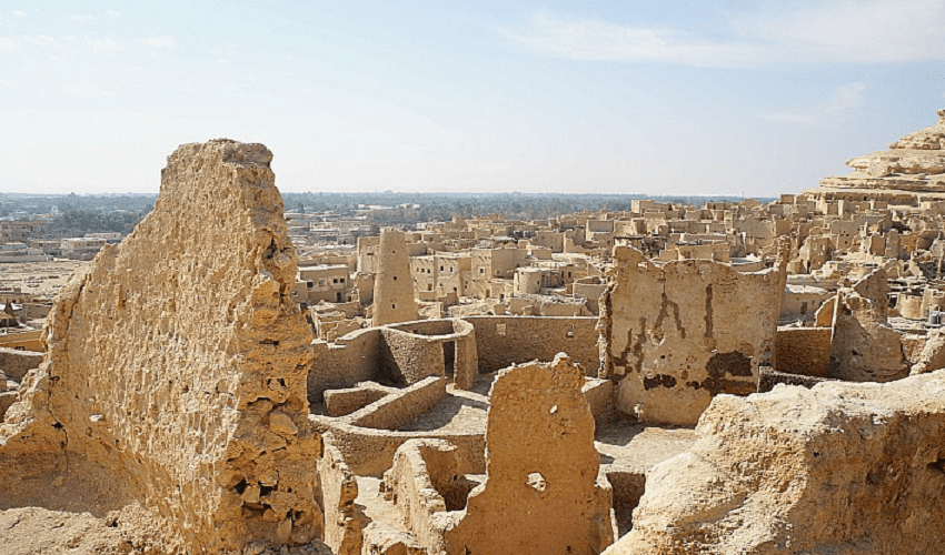 Shali Fortress In Siwa Shali Fortress In Siwa