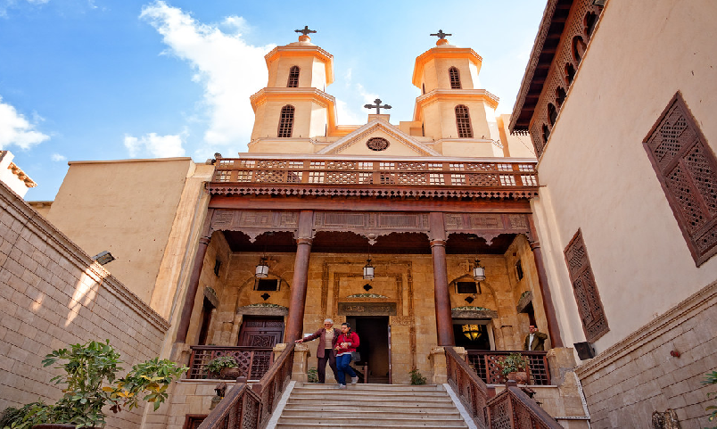 Old Cairo tours - The hanging church Old Cairo tours - The hanging church
